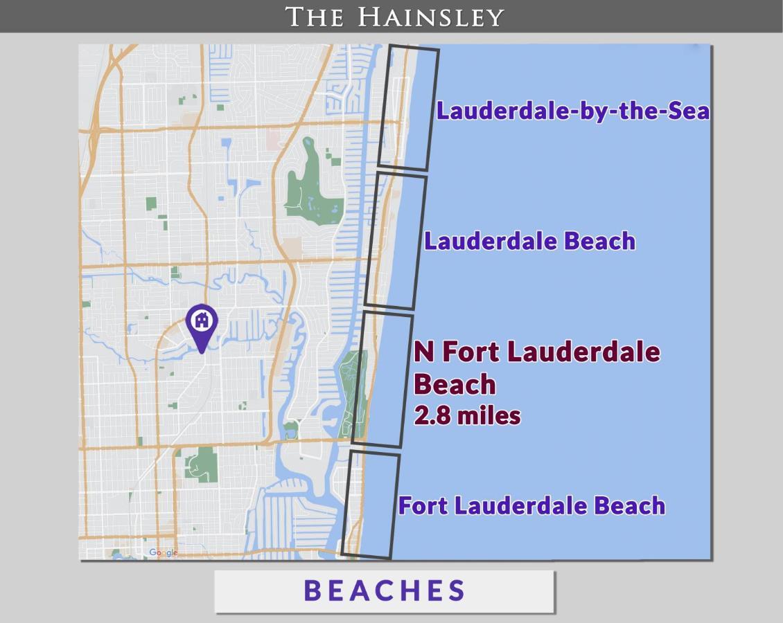 Hainsley Apartments - Walk To Wilton Drive Fort Lauderdale Dış mekan fotoğraf